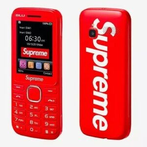 Supreme®/BLU Burner Phone Red